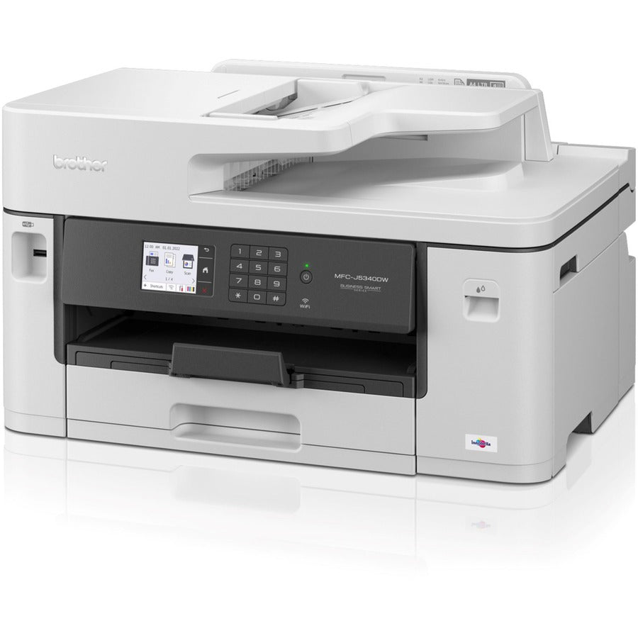 Copier/Fax/Printer/Scanner - 1200 x 4800 dpi Print - Automatic Duplex Print - 251 sheets Input - Color Flatbed Scanner - 1200 dpi Optical Scan - Color Fax - Ethernet - Wireless LAN - Wi-Fi Direct - USB - For Plain Paper Print - 1 Each