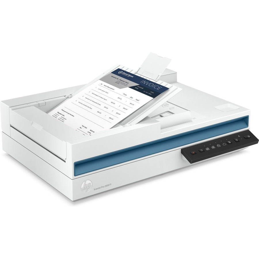HP ScanJet Pro 2600 f1 ADF Scanner - 600 x 600 dpi Optical