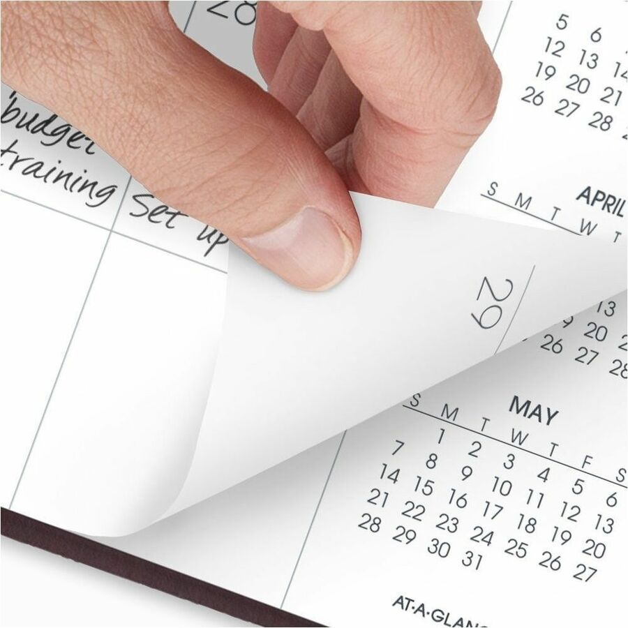 At-A-Glance 2025 Monthly Planner, Winestone, Large, 9" x 11"