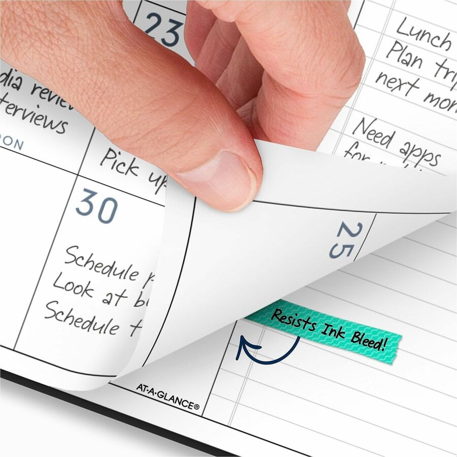 At-A-Glance Contemporary Lite Monthly Planner, Black, Large, 9" x 11"
