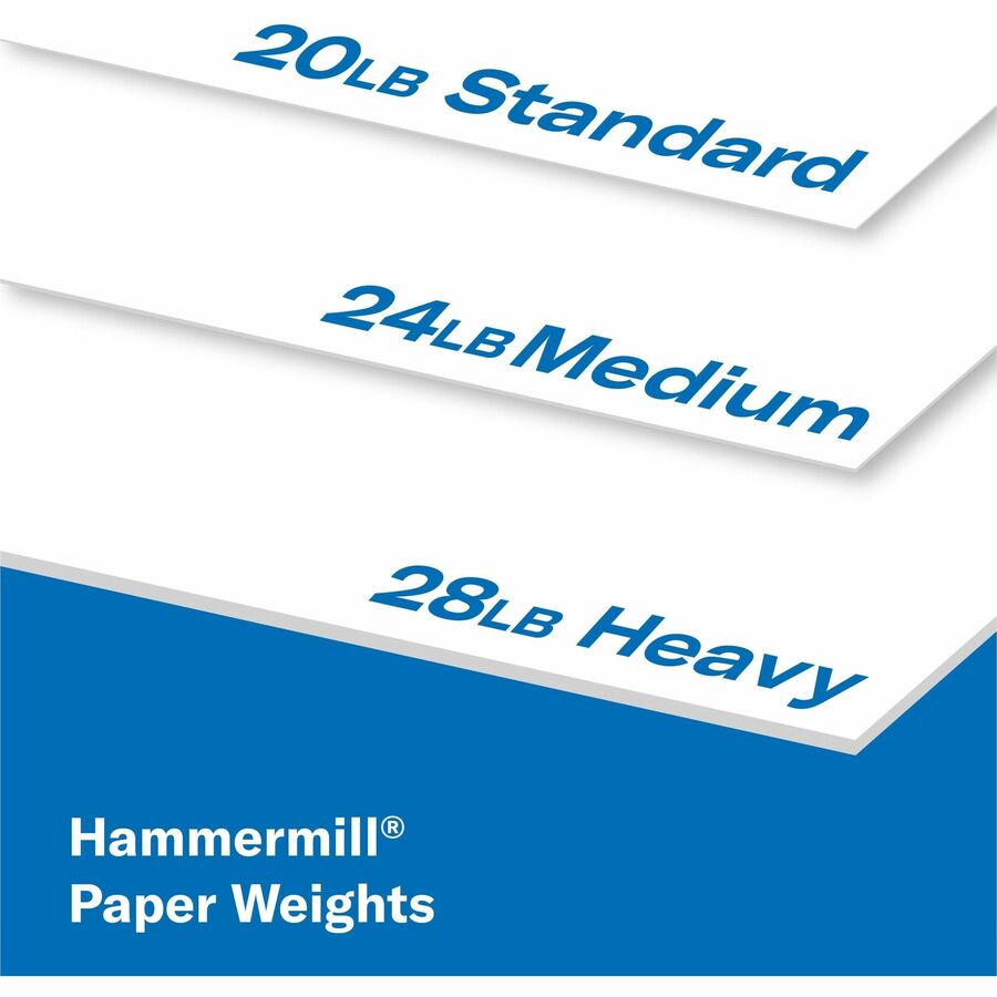 Hammermill Copy Plus Paper - White - 92 Brightness - Legal - 8 1/2" x 14" - 20 lb Basis Weight - Sustainable Forestry Initiative (SFI) - Acid-free, Quick Drying - White - 500 Sheets per Ream - 500 Sheets/Ream - 30 / Pallet