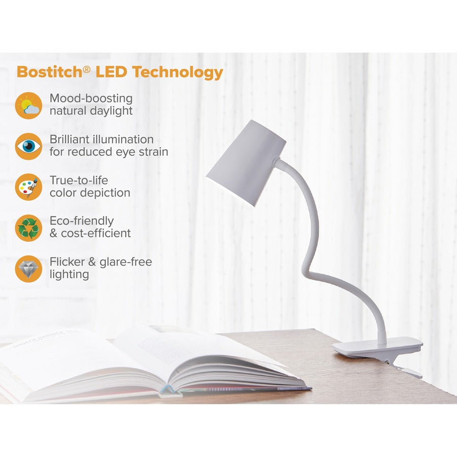 Bostitch Adjustable LED Clamp Light