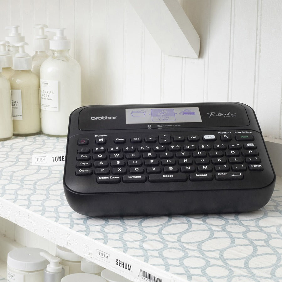 Brother P-Touch PT-D610BT Business Professional Connected Label Maker