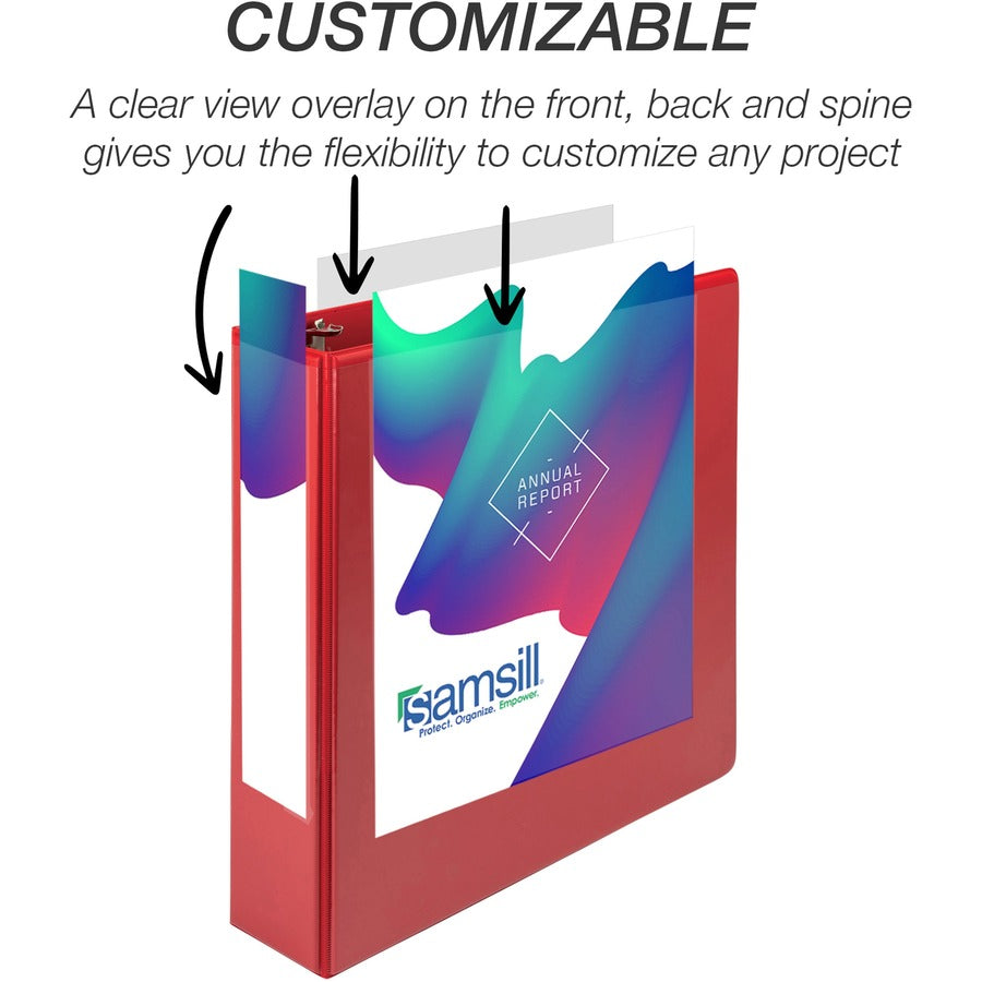 Samsill Durable View Ring Binder