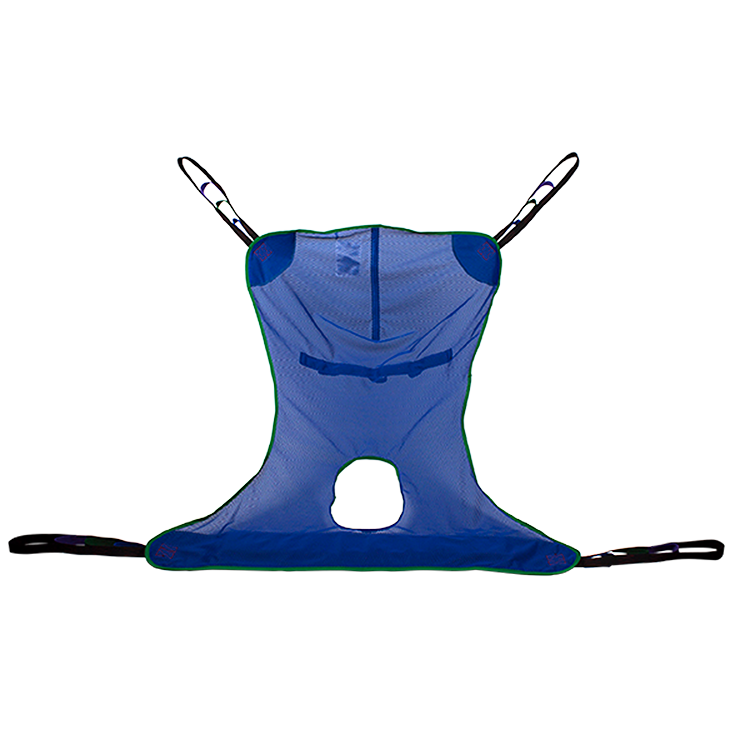 Full Body Sling w/ Commode Opening - Mesh, Medium, 600lb Capacity, 1 Piece per Box