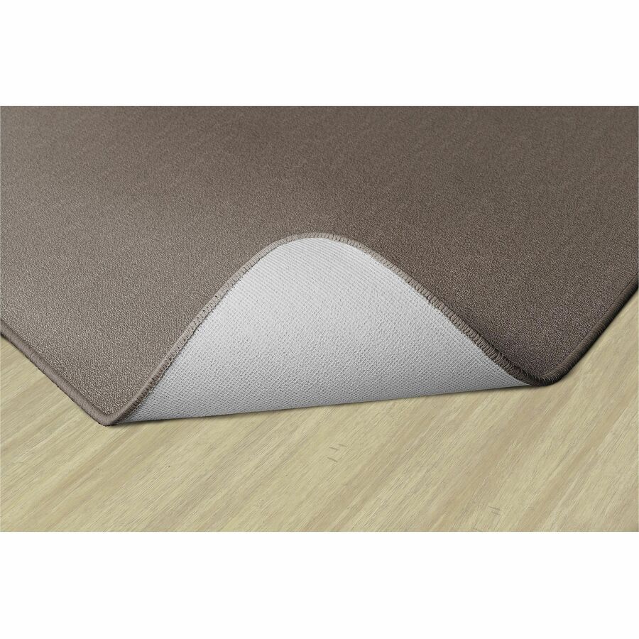 Flagship Carpets Americolors Solid Color Rug - Floor Rug - Traditional - 72" Length x 48" Width - Rectangle - Almond - Nylon, Yarn