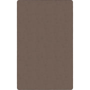 Flagship Carpets Americolors Solid Color Rug - Floor Rug - Traditional - 72" Length x 48" Width - Rectangle - Almond - Nylon, Yarn