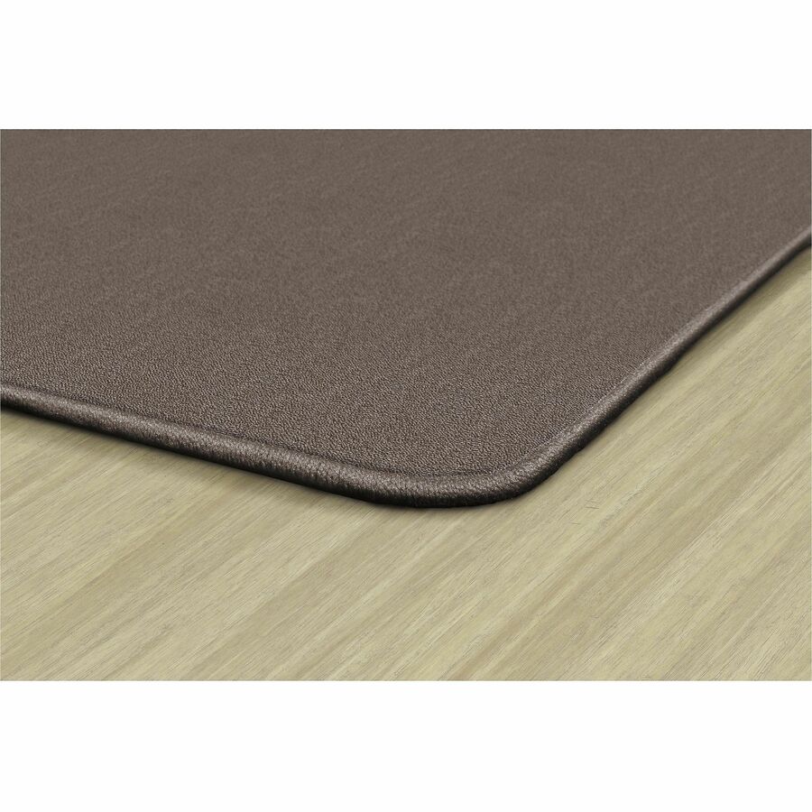 Flagship Carpets Americolors Solid Color Rug - Floor Rug - Traditional - 72" Length x 48" Width - Rectangle - Almond - Nylon, Yarn