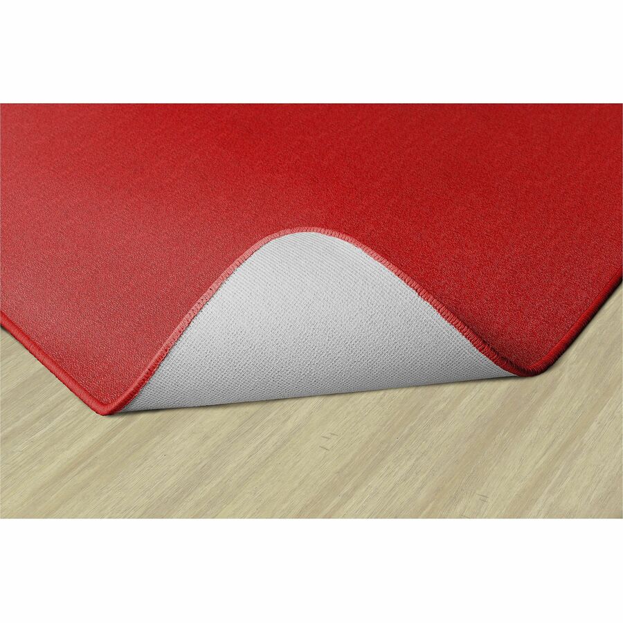 Flagship Carpets Americolors Solid Color Rug - Floor Rug - Traditional - 15 ft Length x 12 ft Width - Rectangle - Rowdy Red - Nylon, Yarn