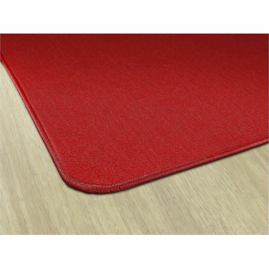 Flagship Carpets Americolors Solid Color Rug - Floor Rug - Traditional - 15 ft Length x 12 ft Width - Rectangle - Rowdy Red - Nylon, Yarn