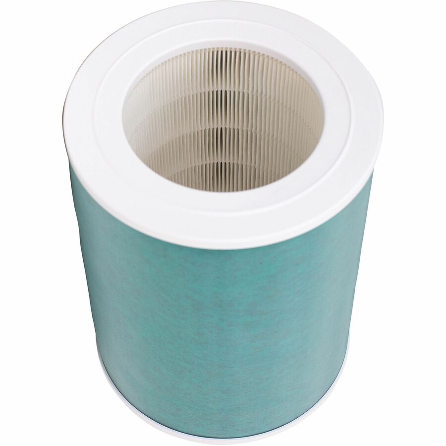 Activated Carbon, HEPA - Remove Allergens, Remove Pollen, Remove Dust, Remove Pet Dander, Remove Smoke - 100% Particle Removal Efficiency - 0.10 &micro;m Particles - 13.4" Height x 10.3" Width x 10.3" Depth - 1 Each
