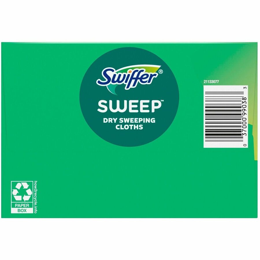 10.4" Width x 8" Length - Cloth - White - 52 / Box