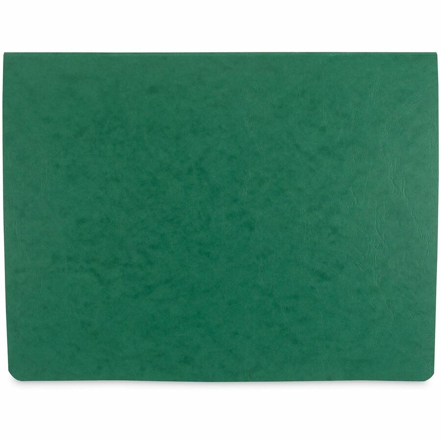 ACCO 14-7/8"x11" Presstex Hanging Data Binder - 6" Binder Capacity - Fastener(s): 2 x Post - Presstex, Acrylic, Nylon, Pressboard - Dark Green - Water Resistant, Retractable Filing Hooks, Flexible - 1 Each