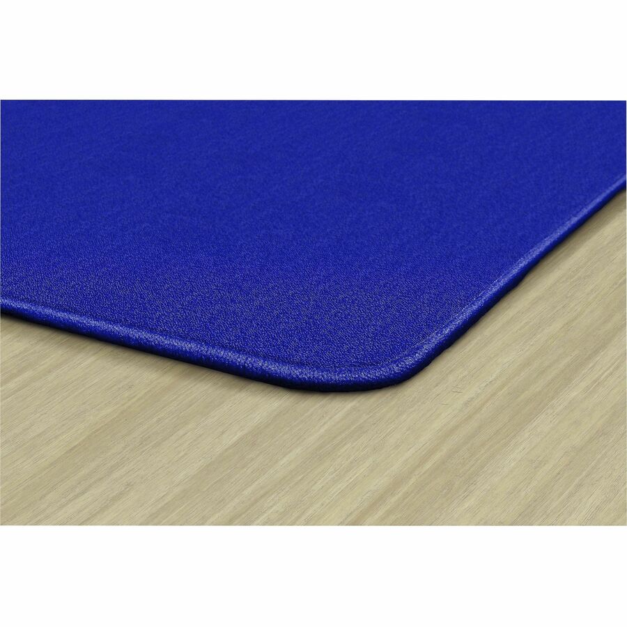 Flagship Carpets Americolors Solid Color Rug - Floor Rug - Traditional - 15 ft Length x 12 ft Width - Rectangle - Royal Blue - Nylon, Yarn