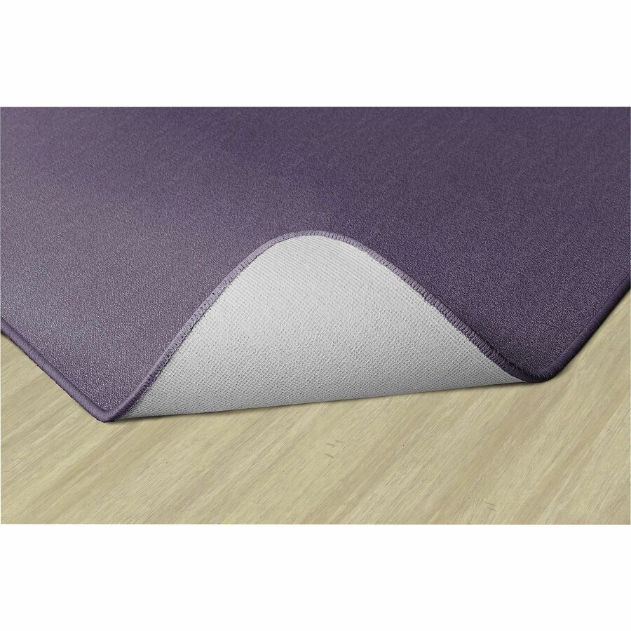 Flagship Carpets Americolors Solid Color Rug - Floor Rug - Traditional - 18 ft Length x 12 ft Width - Rectangle - Pretty Purple - Nylon, Yarn
