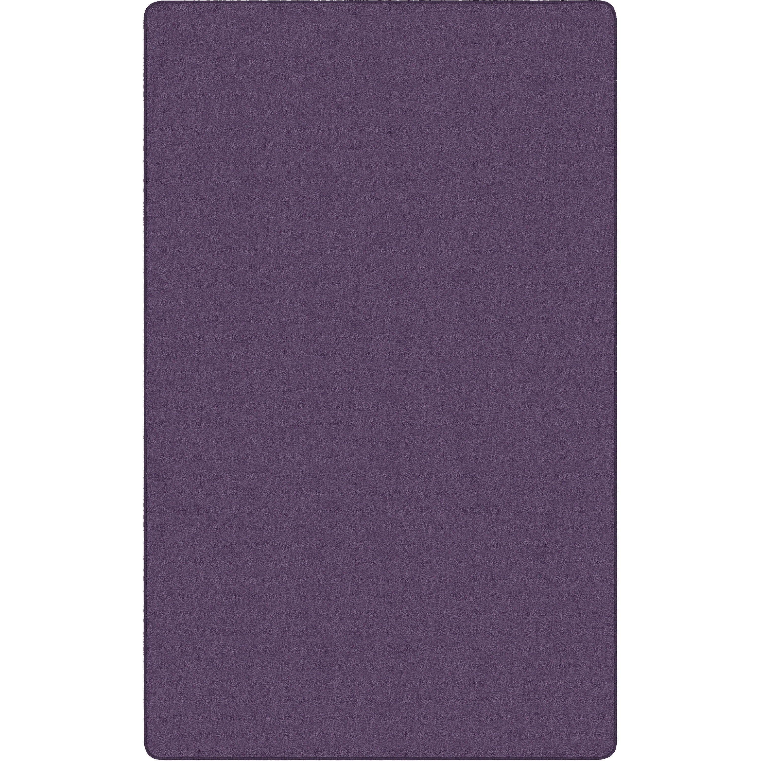Flagship Carpets Americolors Solid Color Rug - Floor Rug - Traditional - 15 ft Length x 12 ft Width - Rectangle - Pretty Purple - Nylon, Yarn