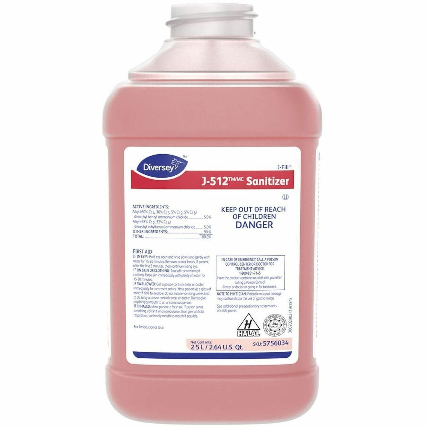 Diversey J-512 Sanitizer