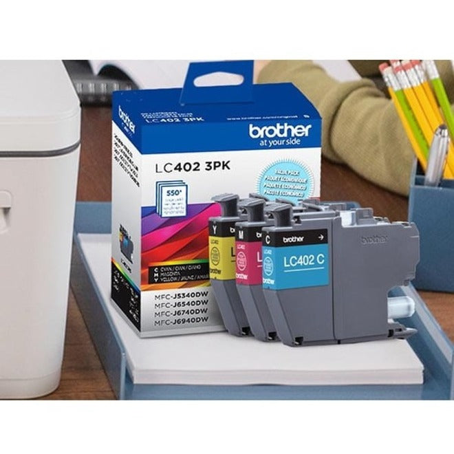 Brother Original Standard Yield Inkjet Ink Cartridge - Cyan, Magenta, Yellow - 1 Pack