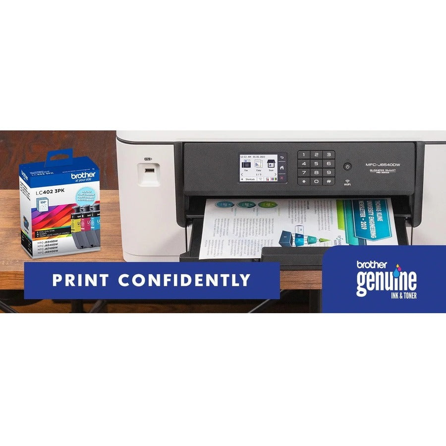 Brother Original Standard Yield Inkjet Ink Cartridge - Cyan, Magenta, Yellow - 1 Pack