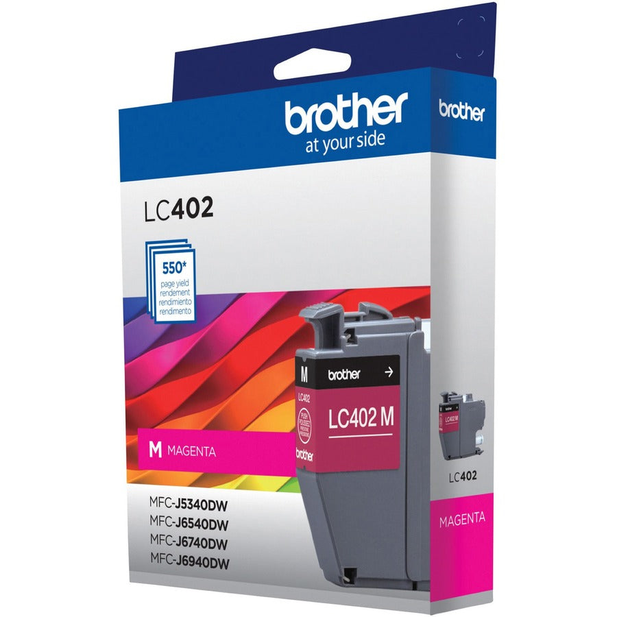 Brother LC402MS Original Inkjet Ink Cartridge - Magenta - 1 Each