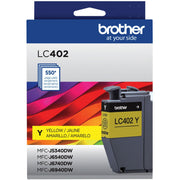 Brother LC402YS Original Inkjet Ink Cartridge - Yellow - 1 Each