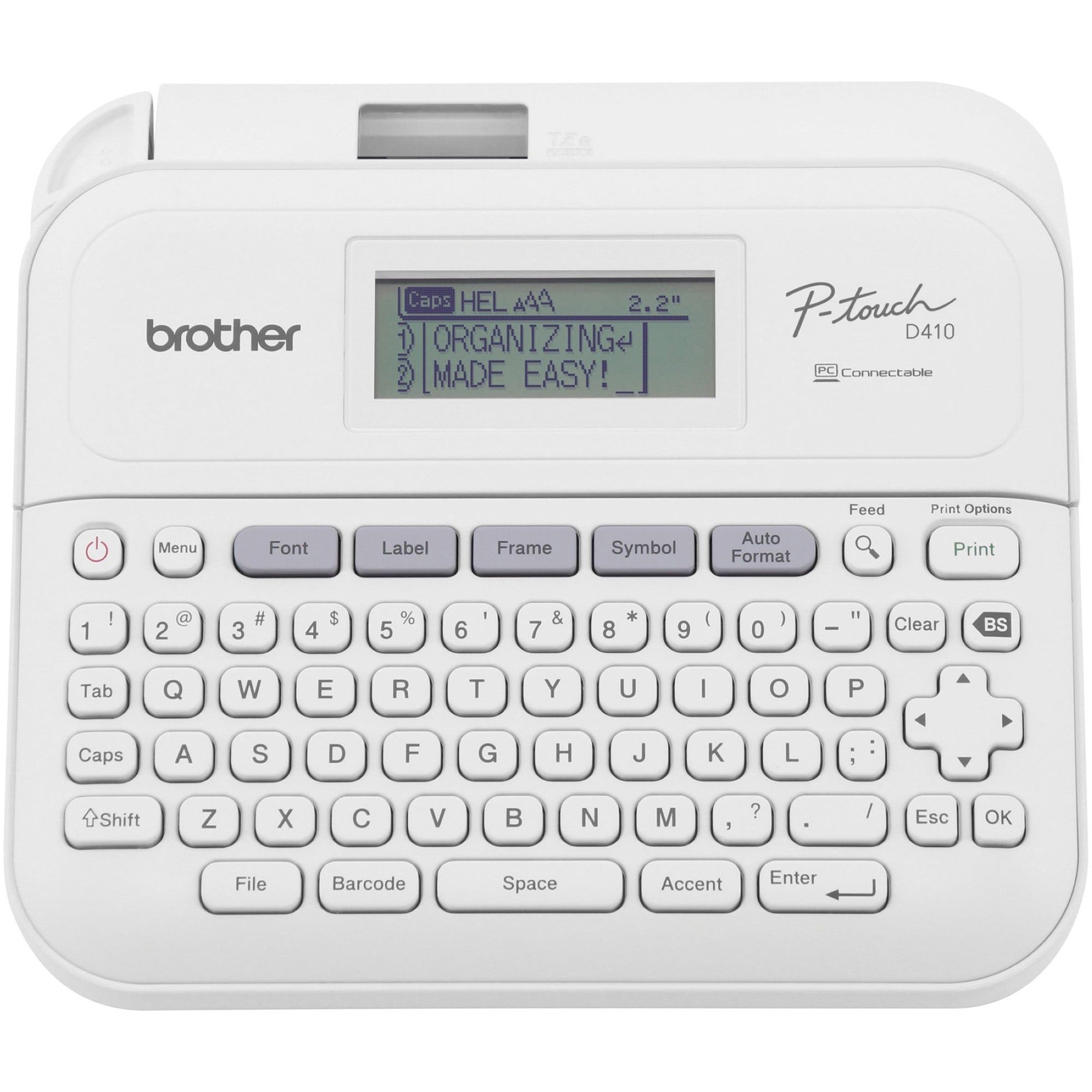 P-touch P-touch Connected Label Maker with Case PTD410VP