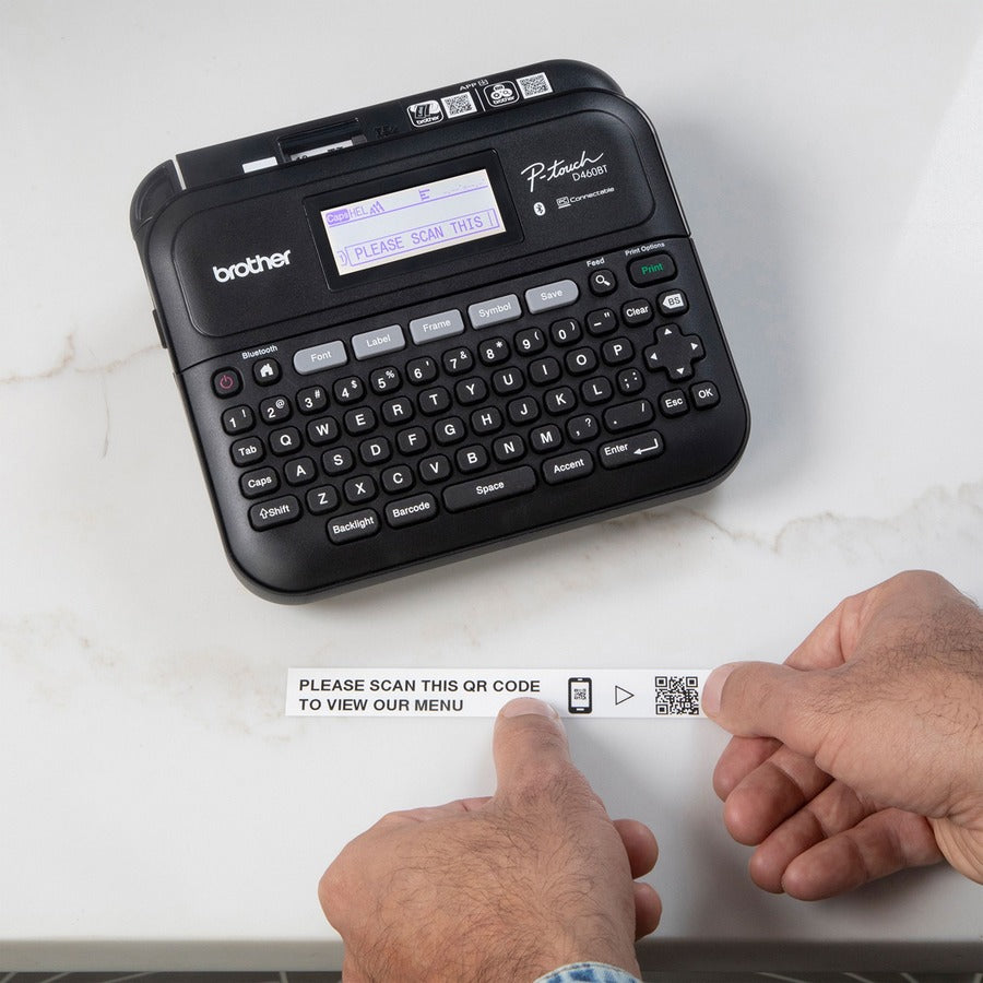 P-touch P-touch Connected Label Maker with Case PTD460BTVP
