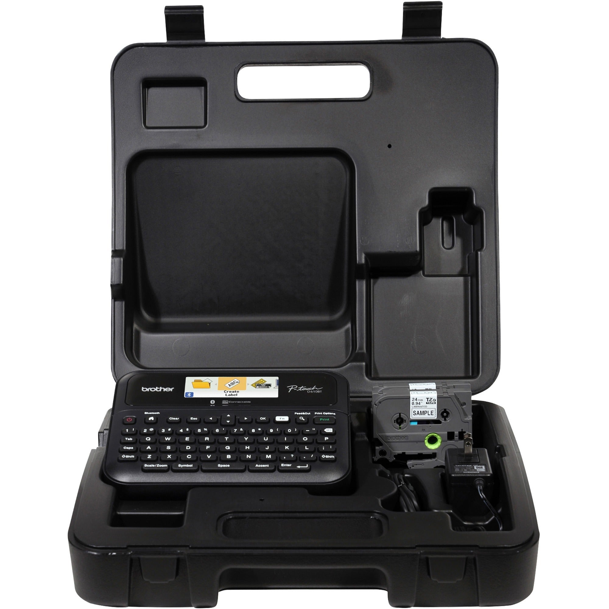 P-touch P-touch Connected Label Maker with Case PTD610BTVP