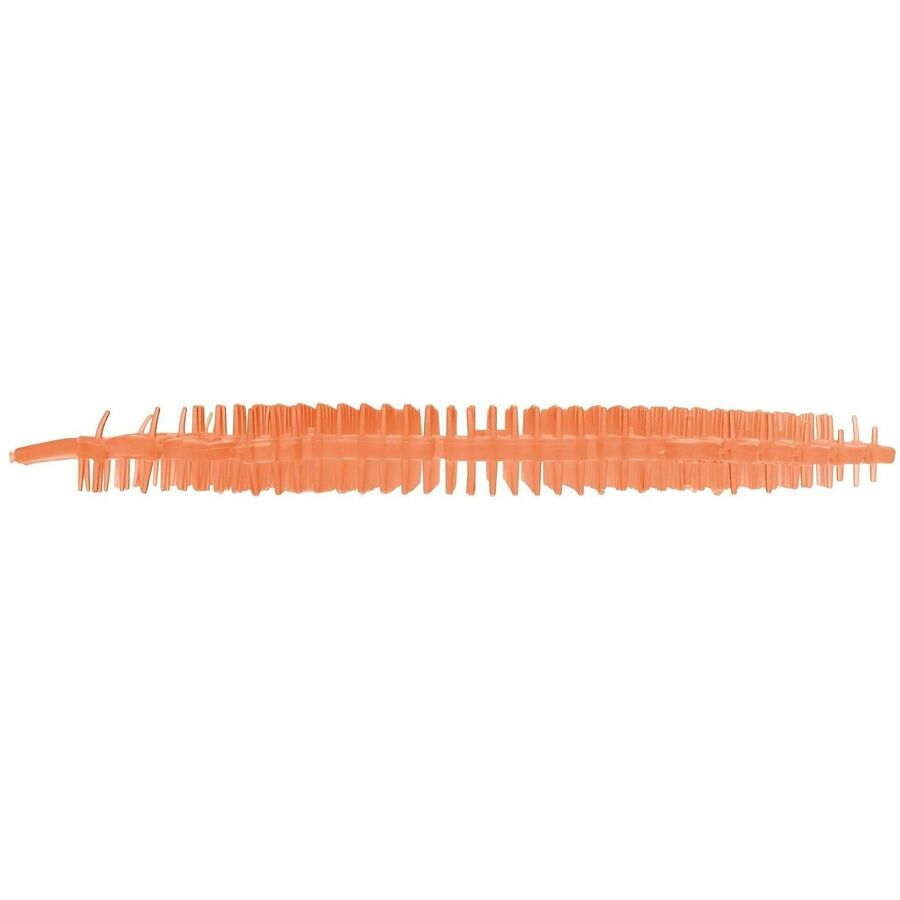 Fresh Products Wave 3D Urinal Screen, Cotton Blossom, Orange, 10/Box
