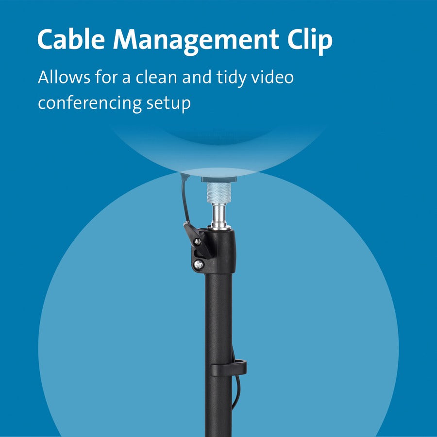 Kensington A1000 Clamp Mount for Microphone, Webcam, Lighting System, Telescope, Boom Arm - Black