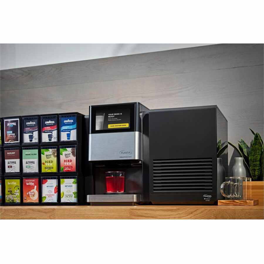 1600 W - 10 fl oz - Single-serve - Frother - Black - Plastic Body