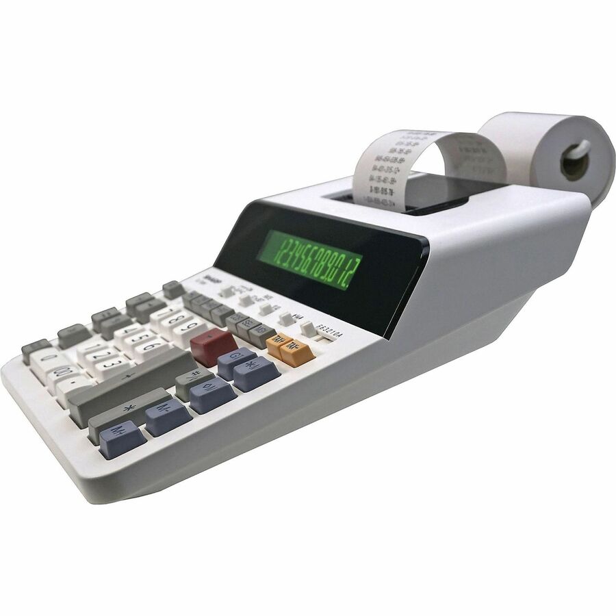 Thermal - 8 lps - LCD - White - 1 Each