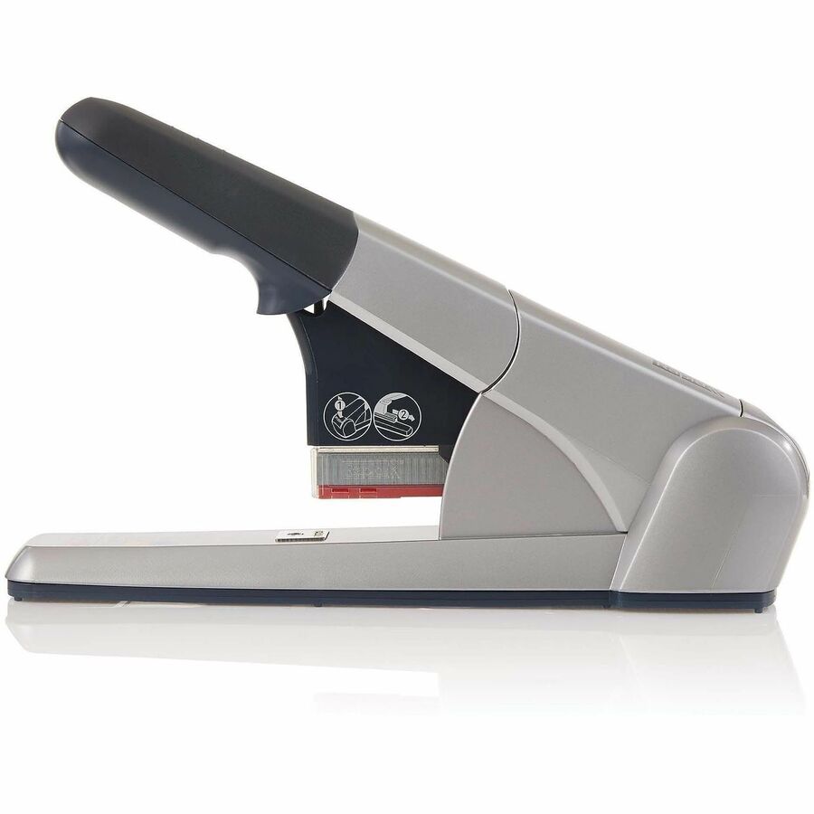 Staples Upto 80 Sheet - Holds Upto 210 Staple - 1.70" Throat Depth - Silver - 1 Each
