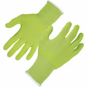 Ergodyne 7040 Cut-Resistant Food-Grade Gloves, XXL, 6.50" Length, Lime, HPPE Fiber, ANSI A4, EN388 Level 5, Breathable, Lightweight, High Visibility, 2 Pairs