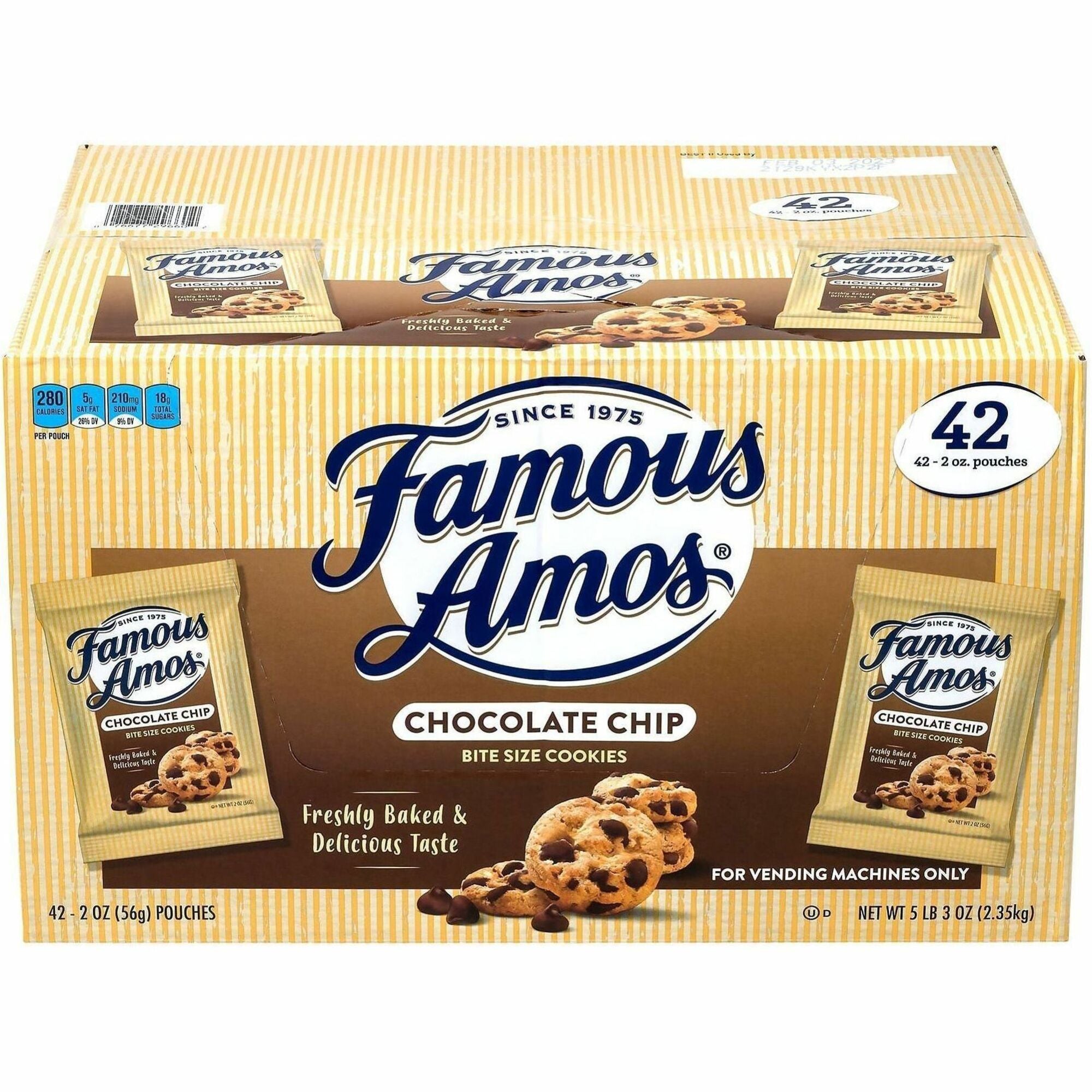 Chocolate Chip - 1 Serving Pouch - 1 Carton