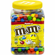 M&M's Peanut Chocolate Candies, Milk Chocolate Peanut, 3.87 lb, 1 Carton
