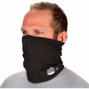 Ergodyne 6489 2-Layer Cooling Multi-Band, Large/Extra Large, Black, Polyester/MicroFiber/Spandex, 1 Each