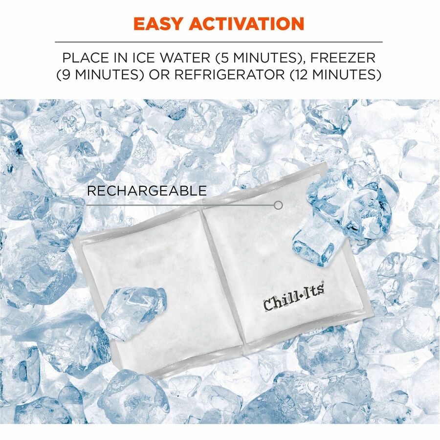 6" - Rechargeable, Phase Change Cooling - 1 Each