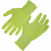 Ergodyne 7040 Cut-Resistant Food-Grade Gloves, Small, 6" Length, Lime, HPPE Fiber, ANSI A4, EN388 Level 5, Breathable, Lightweight, High Visibility, 2 Pairs