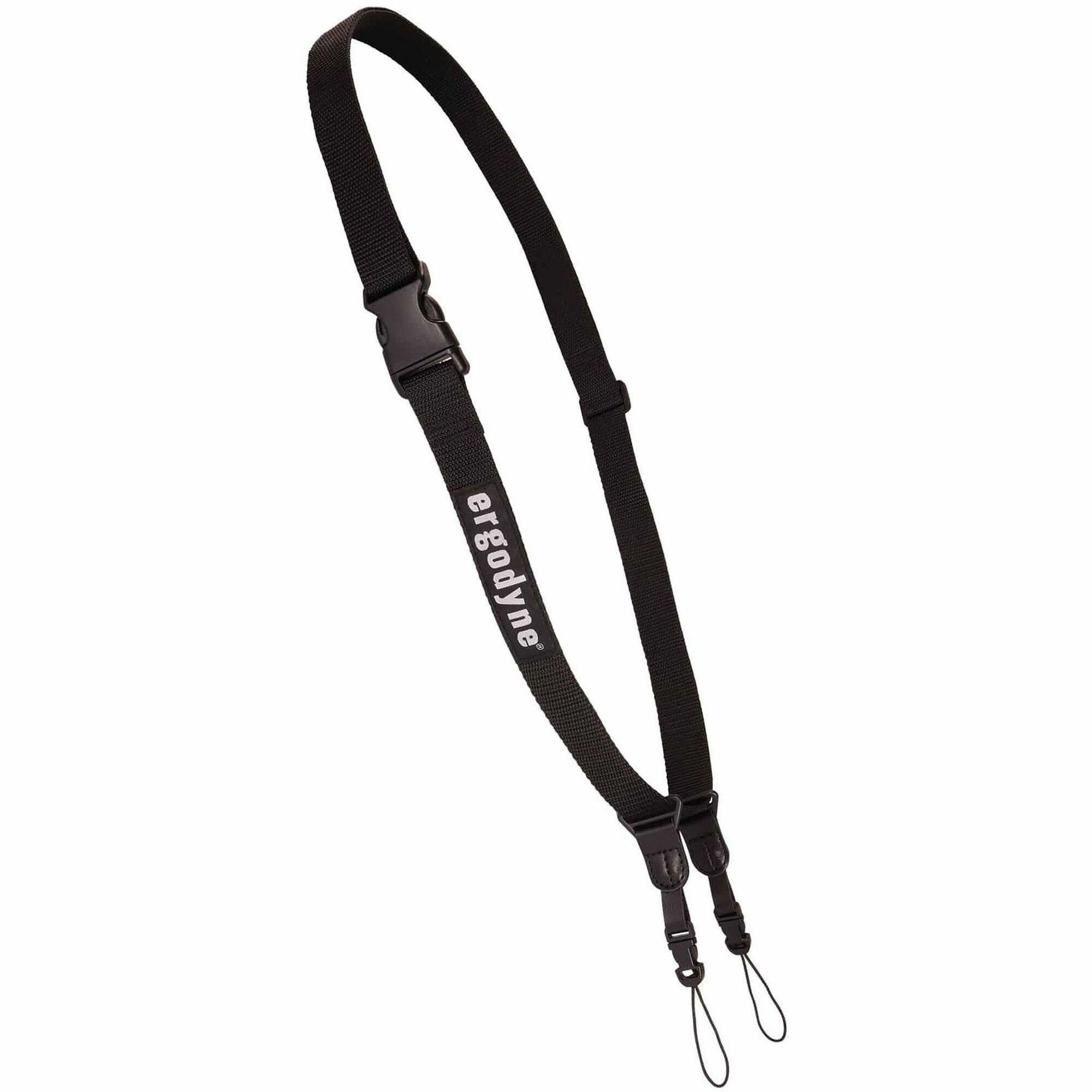 Adjustable - One Size - Buckle Attachment - Black - Polyester - 1 Each