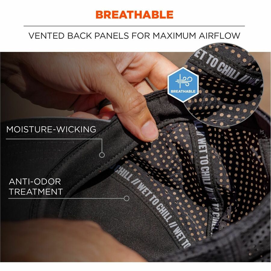 Nylon, Polyester, Spandex - Black