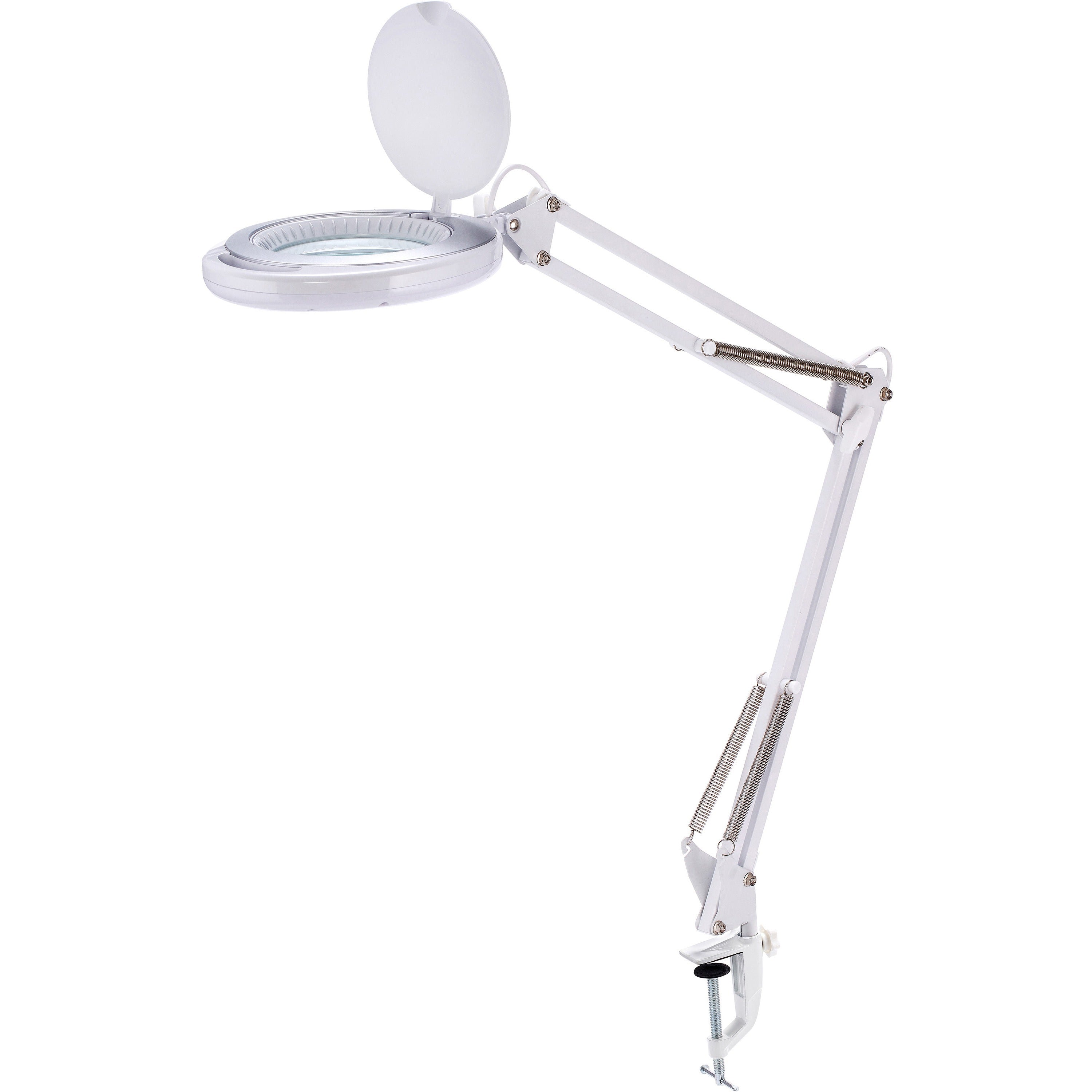LED Bulb - Flicker-free, Adjustable Head, Eco-friendly, Glare-free Light - Desk Mountable - White - for Desk