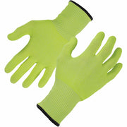 Ergodyne 7040 Cut-Resistant Food-Grade Gloves, X-Large, Lime, 6.50" Length, HPPE Fiber, ANSI A4, EN388 Level 5, Breathable, Lightweight, High Visibility, 2 Pairs