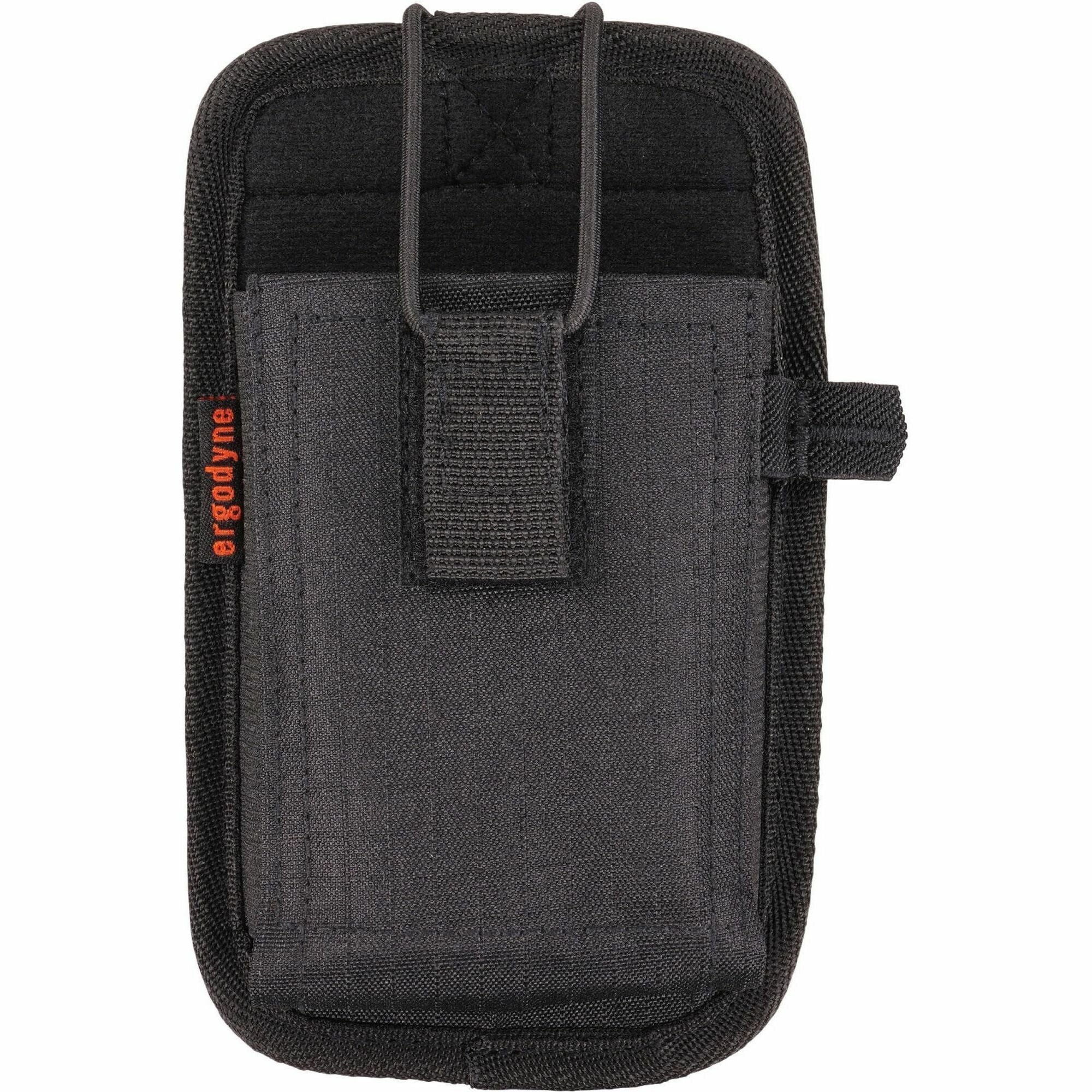 Drop Resistant, Abrasion Resistant, Scratch Resistant, Scratch Proof - Polyester Body - Belt Clip, Holster - 1" Height x 3.5" Width - Small Size - 1 Each