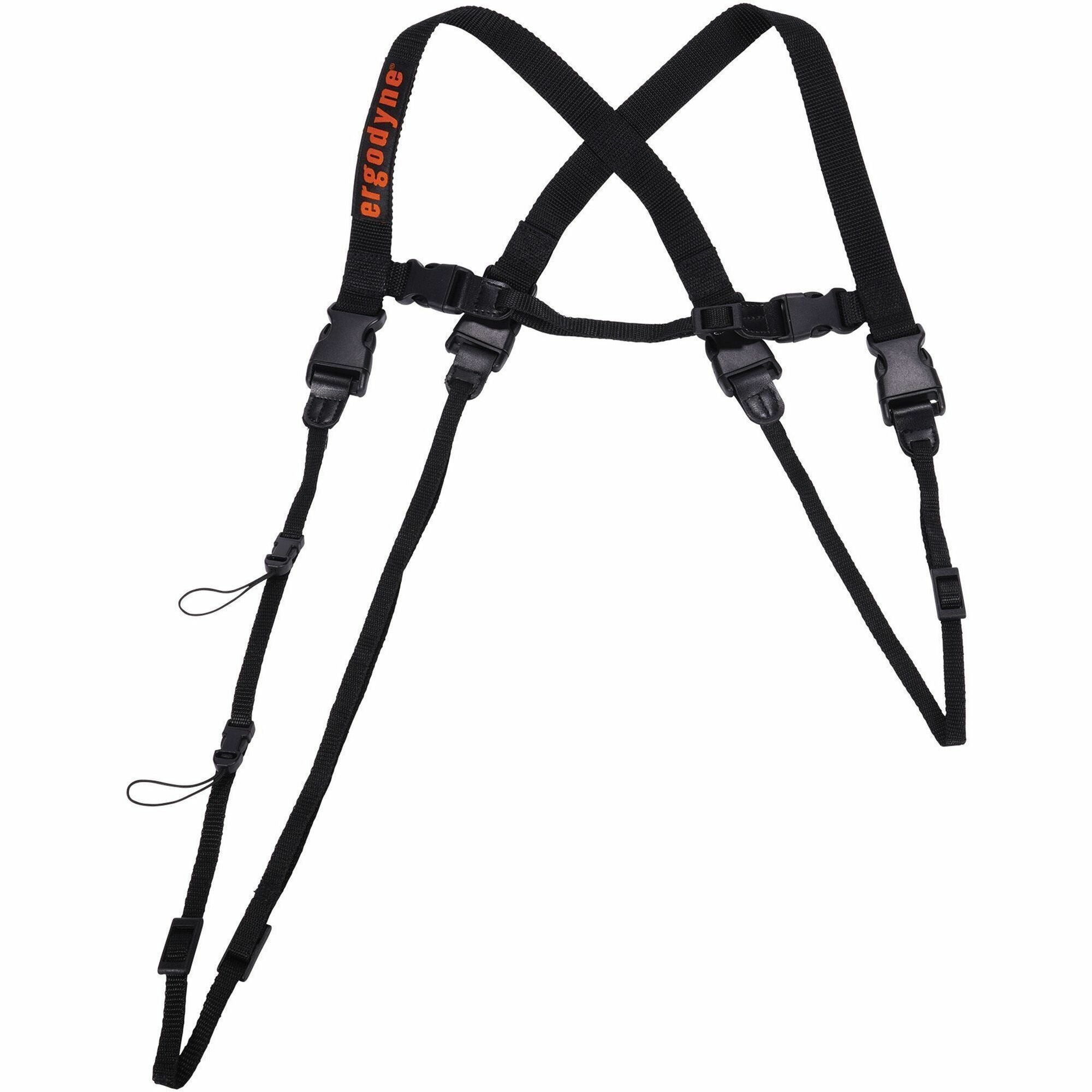 Adjustable - Extra Large (XL) - Buckle Attachment - Black - Polyester - 1 Each