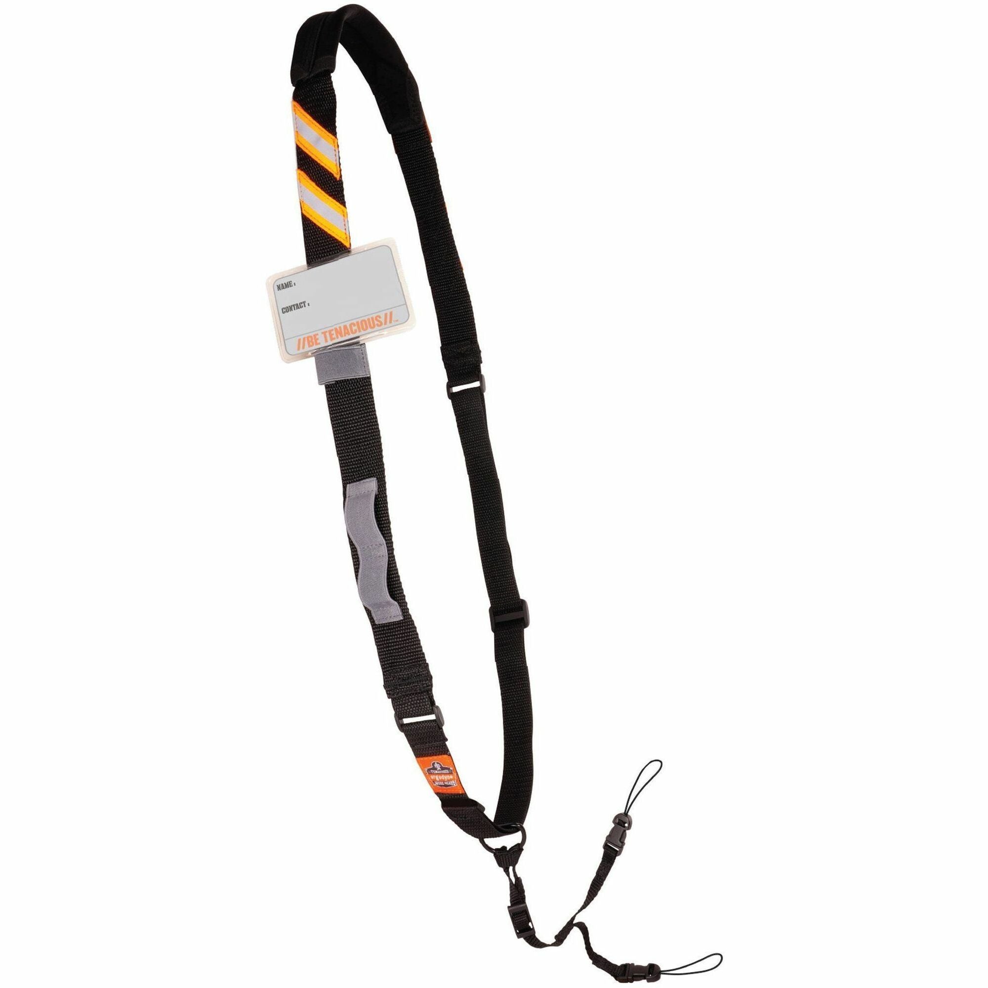 Adjustable - Buckle Attachment - Black - Polyester - 1 Each