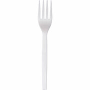 WNA 7" Plant Starch Forks, Beige, 50 Pack