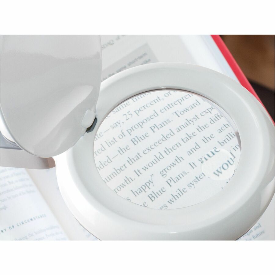 OttLite Space-Saving LED Magnifier Desk Lamp