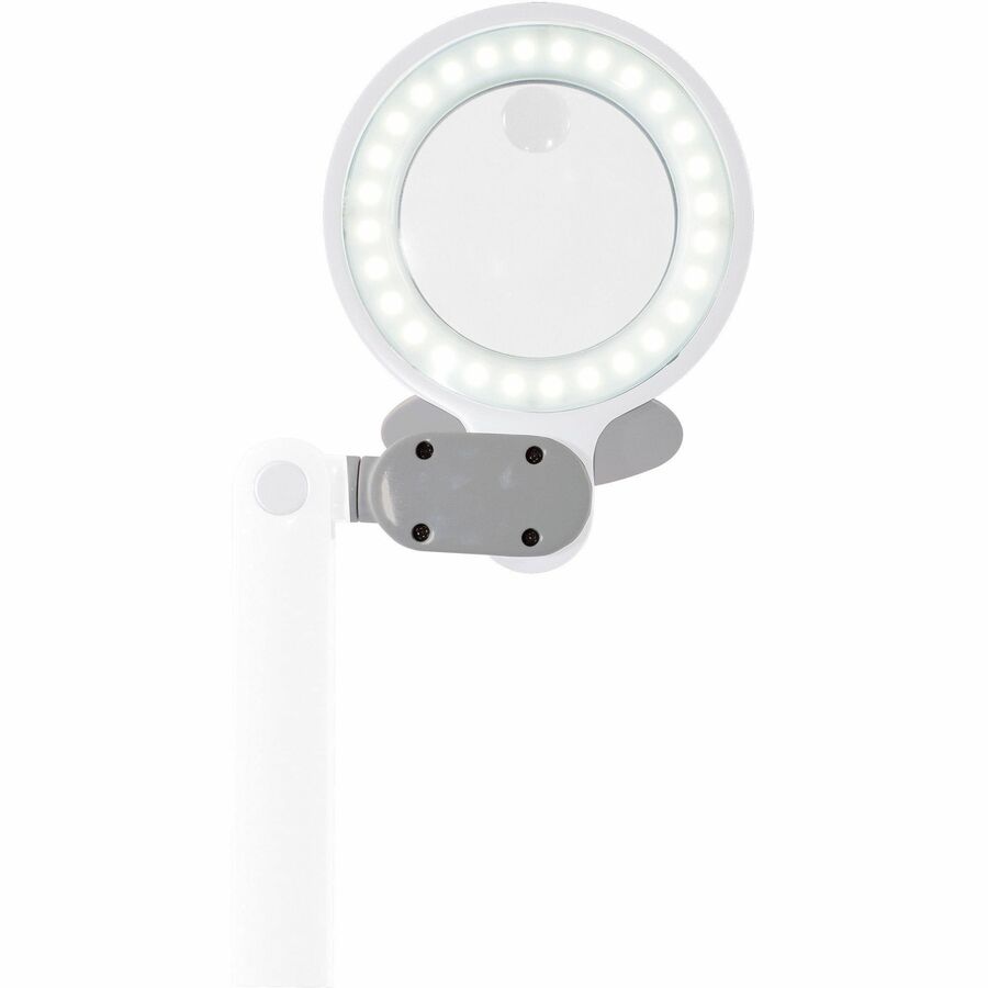 OttLite Space-Saving LED Magnifier Desk Lamp