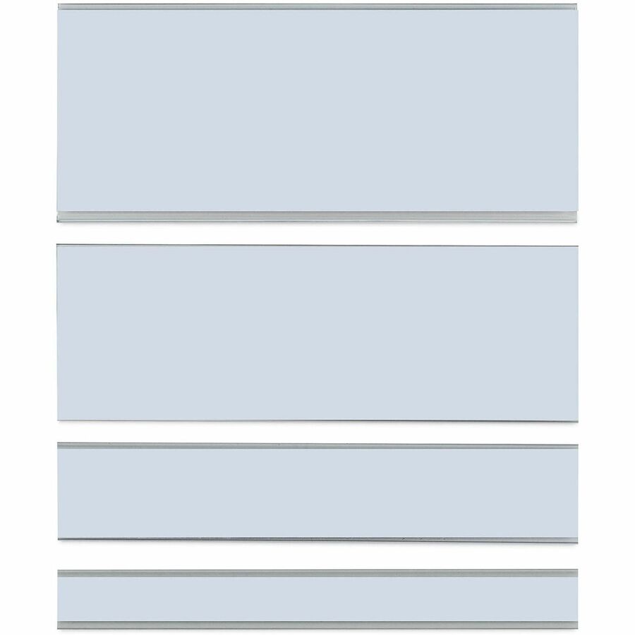 C-Line Label Holder, Magnetic, Side-loading, Clear PVC Plastic, Supports 6" x 1" Media, 5.3" H x 7" W x 7" D, 10 per Pack